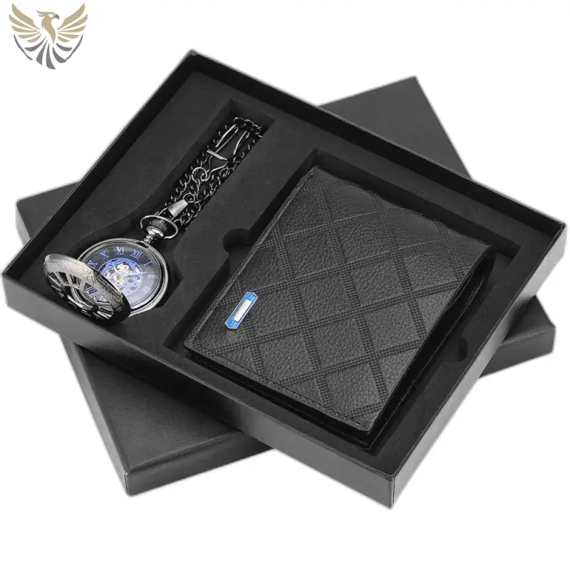 Coffret Cadeau Montre à Gousset Mécanique Chic