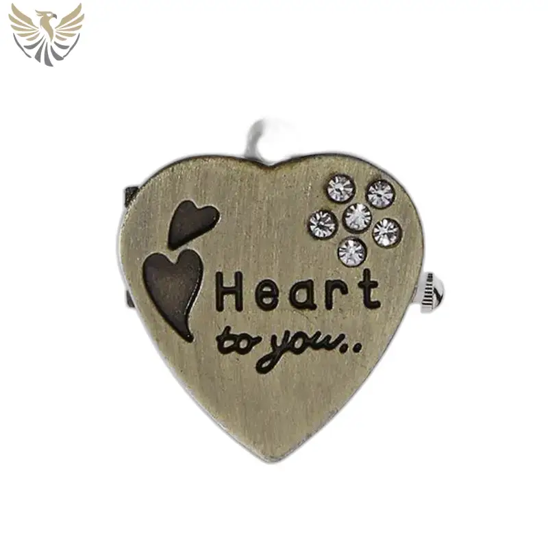 Collier Coeur Montre pour Célébrer votre Amour