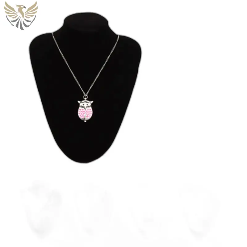 Collier Montre Hibou élégant en Plusieurs Couleurs