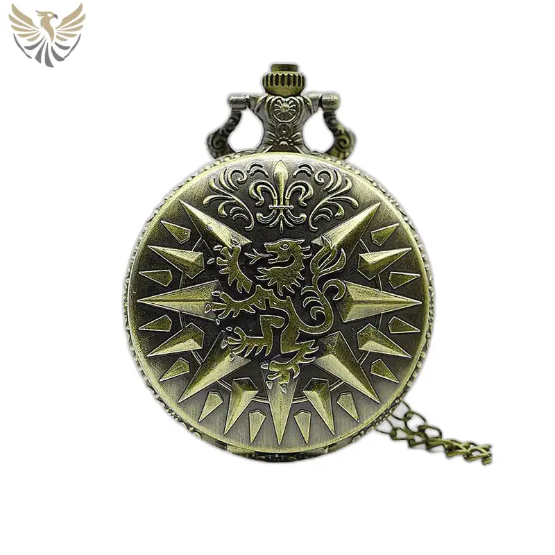 Gousset Collier Lannister Lion Vintage Homme Femme