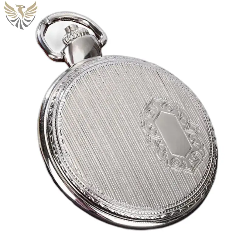Montre à Gousset Aigle Or et Argent Luxe