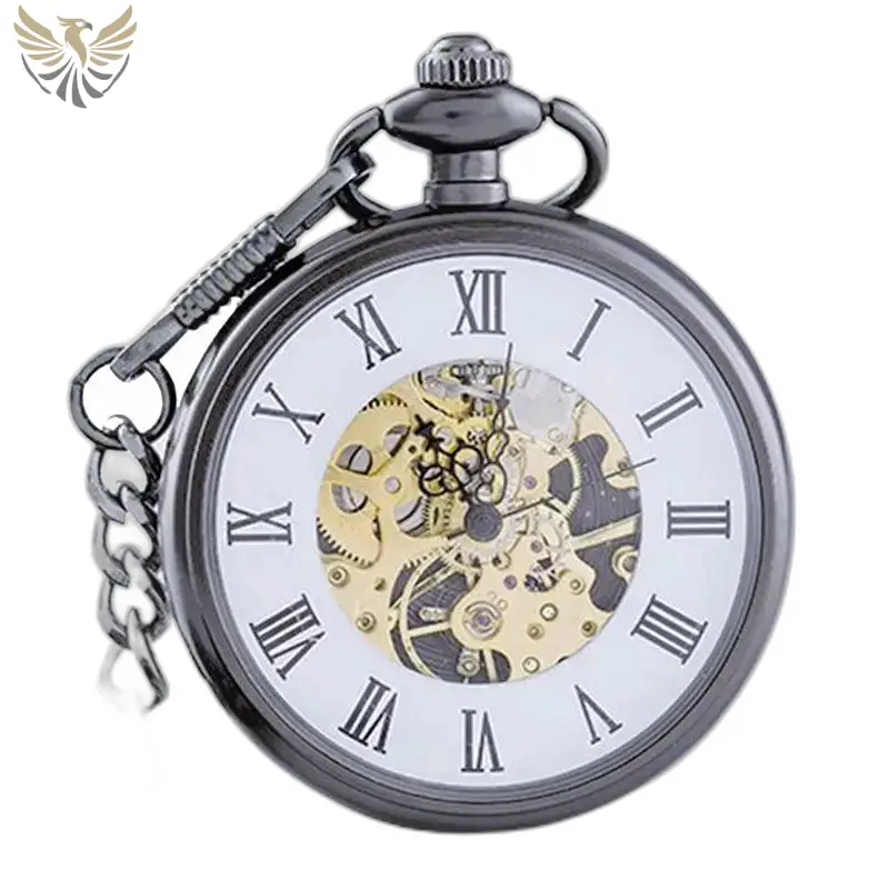 Montre à Gousset Automatique Vintage Charm Cadran Ouvert