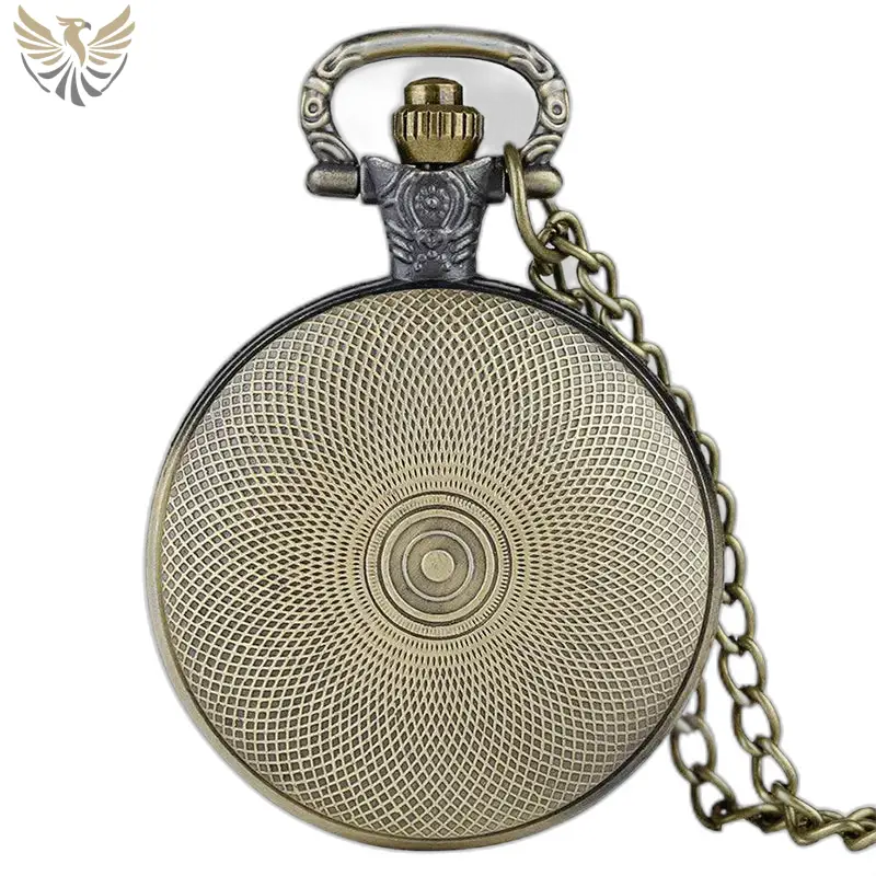 Montre à Gousset Collier Psychedelic Alien