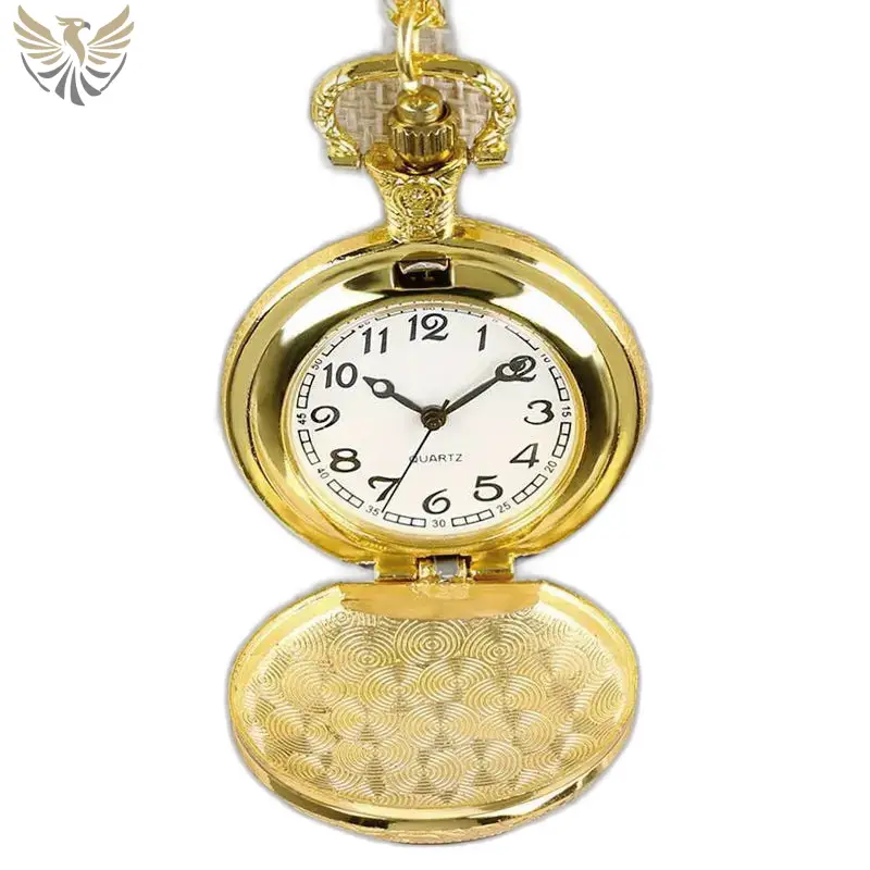 Montre à Gousset Collier Quartz One Piece Fantaisie
