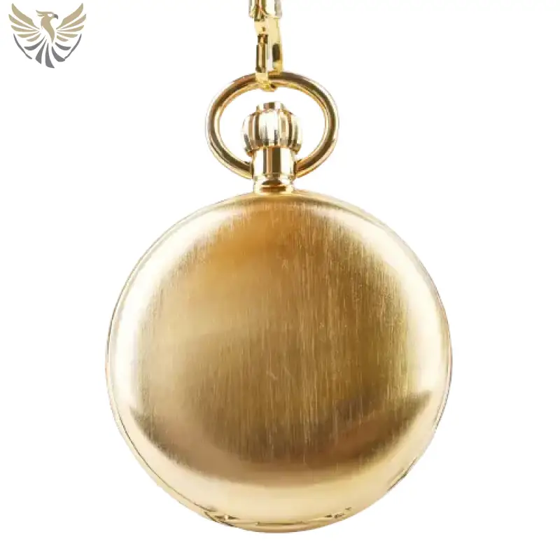 Montre à gousset double luxury en or, un accessoire élégant pour homme et femme