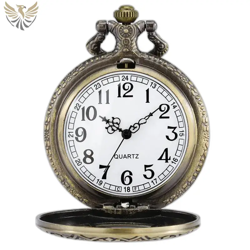 Montre Collier Quartz Papillon Vintage Femme avec montre collier et chiffres romains