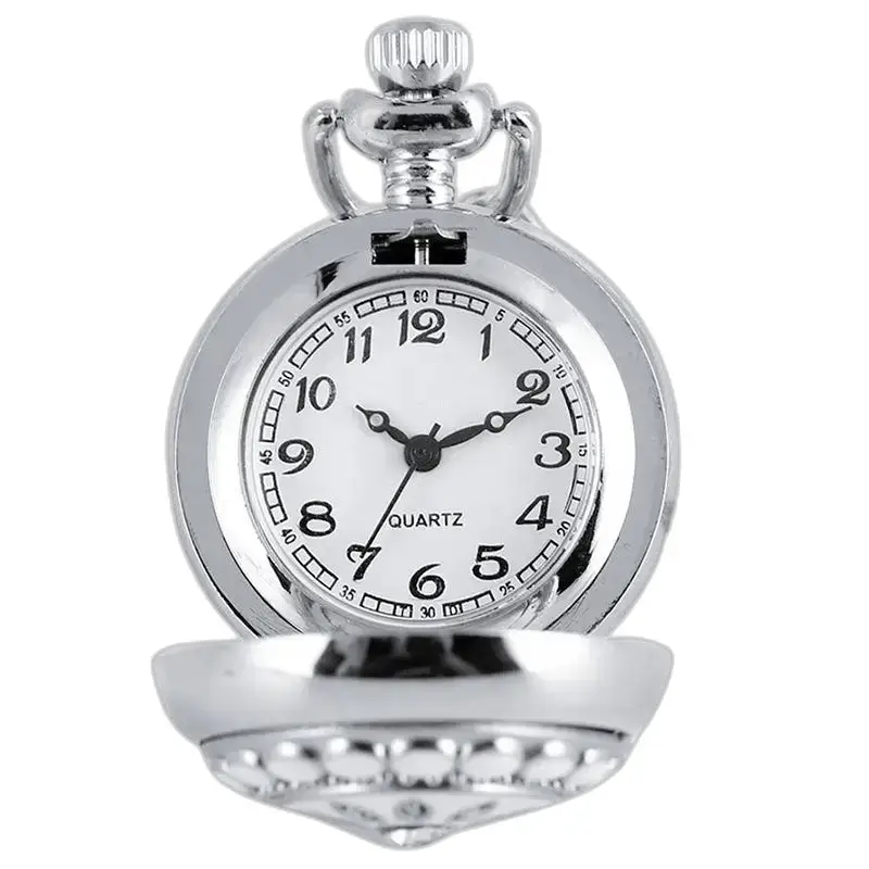 Montre à Gousset Chic Pearl’s Flower Argent