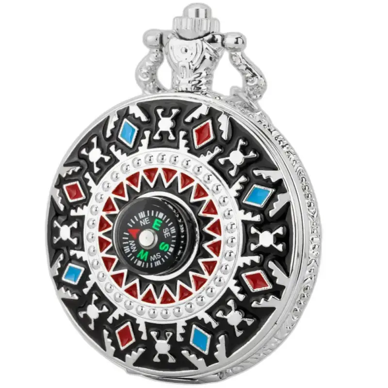 Compas en argent orné de Montre Collier Vintage Marilyne Monroe élégant